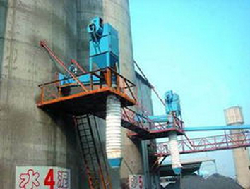 库侧水泥散装机伸缩布袋